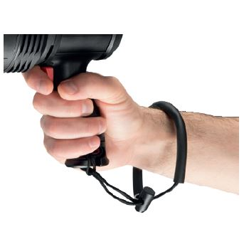 Latarka szperacz, Mactronic X-PISTOL 1500lm, ładowalna, zestaw (akumulator, kabel USB, pasek na rękę), pudełko